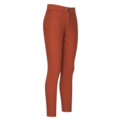 Pantalon d'équitation Euro-Star Empress FullGrip Cinna foncé Orange