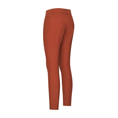 Pantalon d'équitation Euro-Star Empress FullGrip Cinna foncé Orange