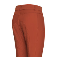 Pantalon d'équitation Euro-Star Empress FullGrip Cinna foncé Orange Pantalon d'équitation Euro-Star Empress FullGrip Cinna foncé Orange