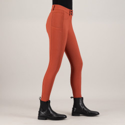 Pantalon d'équitation Euro-Star Empress FullGrip Cinna foncé Orange