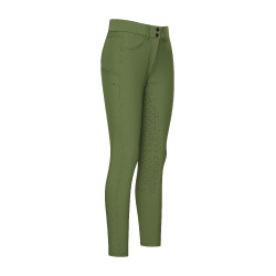 Pantalon d'équitation Euro-Star Empress FullGrip Olive Vert