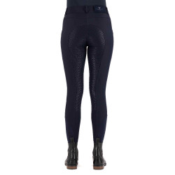 Pantalon d'équitation HV Polo Miranda FullGrip Hiver femme Marine Bleu marine