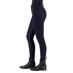 Pantalon d'équitation HV Polo Miranda FullGrip Hiver femme Marine Bleu marine