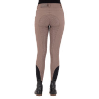Pantalon d'équitation HV Polo Miranda FullGrip Hiver femme Fer Beige