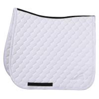 Tapis de selle Euro-Star Coco dressage Blanc