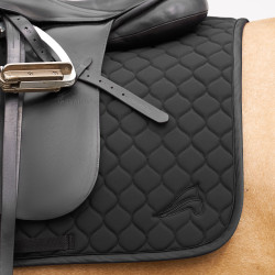 Tapis de selle Euro-Star Coco dressage Noir