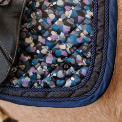 Imperial Riding Zadeldek Petit Lovefetti donker Motieven