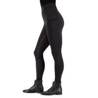 Legging d'équitation Imperial Riding Tamara FullGrip femme Noir