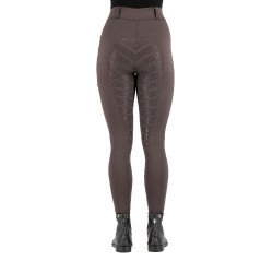 Legging d'équitation Imperial Riding Tamara FullGrip femme Marbre Gris