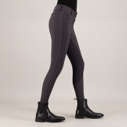 Euro-Star Arielle Connect FullGrip damesrijbroek Grijs magneet