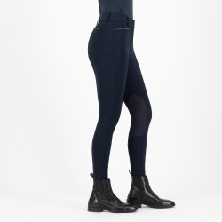 Pantalon d'équitation Euro-Star Arielle Connect grip genoux femme Night Bleu Pantalon d'équitation Euro-Star Arielle Connect grip genoux femme Night Bleu