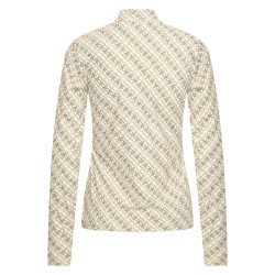 Polo anti-UV HV Polo Manja femme Cachemire Blanc