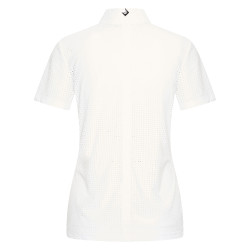 Polo de concours mesh Imperial Riding Grandprix manches courtes femme Blanc Polo de concours mesh Imperial Riding Grandprix manches courtes femme Blanc