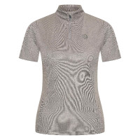 Polo manches courtes Imperial Riding Marla femme Charbon de bois