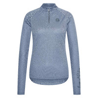 Polo manches longues Imperial Riding Parla femme Blanc