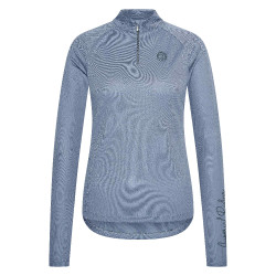 Polo manches longues Imperial Riding Parla femme Moonstone Orange