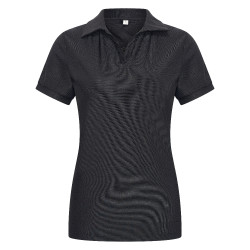 Polo shirt Imperial Riding Grandprix femme Noir