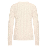 Damespullover HV Polo Tally Kasjmier Wit