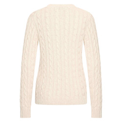 Pullover HV Polo Tally femme Cachemire Blanc Pullover HV Polo Tally femme Cachemire Blanc