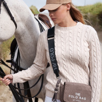 Pullover HV Polo Tally femme Cachemire Blanc Pullover HV Polo Tally femme Cachemire Blanc