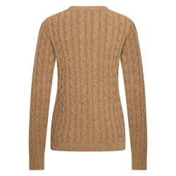 Pullover HV Polo Tally femme Paille Marron