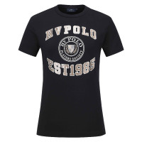 T-shirt HV Polo Emma femme Noir T-shirt HV Polo Emma femme Noir