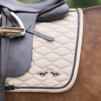 Tapis de selle HV Polo Joan dressage Cachemire Blanc Tapis de selle HV Polo Joan dressage Cachemire Blanc