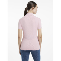 Base Layer à manches courtes Maria LeMieux Blossom Rose