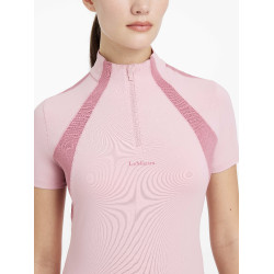 Base Layer à manches courtes Maria LeMieux Blossom Rose