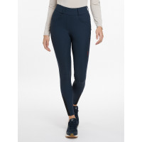 Legging d’équitation Amy LeMieux femme Marine Bleu marine