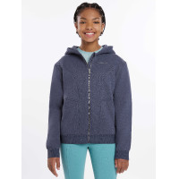 Sweat à capuche LeMieux Hadley Young Rider Bleu dusk