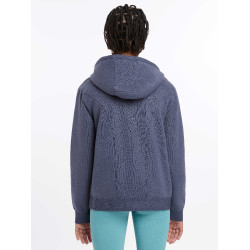 LeMieux Hadley Young Rider hoodie Blauw schemer