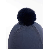 Mesh toque Maria LeMieux Blauw schemer Mesh toque Maria LeMieux Blauw schemer