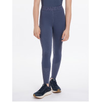 LeMieux Lizzie Young Rider mesh legging Bleu Dusk