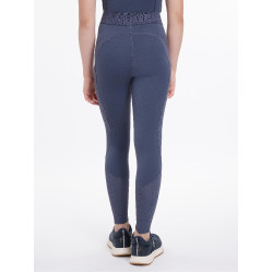 Legging LeMieux en mesh Lizzie Young Rider Bleu dusk