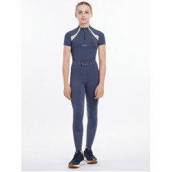 Legging LeMieux en mesh Lizzie Young Rider Bleu dusk