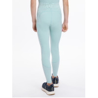 LeMieux Lizzie Young Rider mesh legging Aqua
