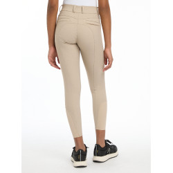 Broek LeMieux siliconen zitvlak Izzy Young Rider Amandel Beige