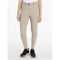 LeMieux kniestuk grip broek Isabelle dames Almond
