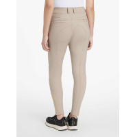 LeMieux kniestuk grip broek Isabelle dames Amandel Beige