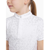 Wedstrijdshirt Mini Bella LeMieux Wit Wedstrijdshirt Mini Bella LeMieux Wit