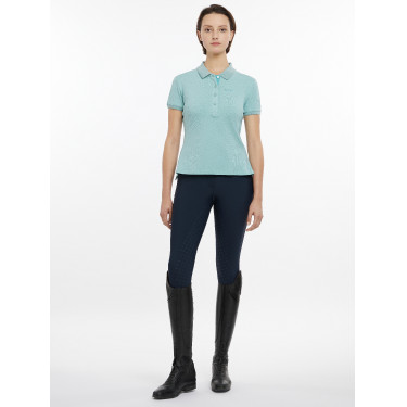Polo LeMieux Classique Aqua Bleu