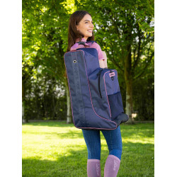 Sac à bombe et à bottes LeMieux Bleu dusk Sac à bombe et à bottes LeMieux Bleu dusk