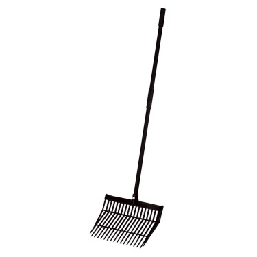 PVC-vork met steel