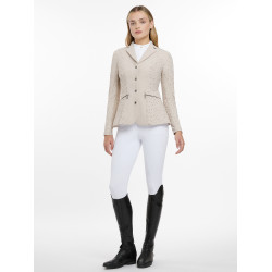 Veste de concours LeMieux Mesh Jessica Stone Gris