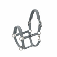 Halster Eskadron Softshell dubbele gesp Asgrijs