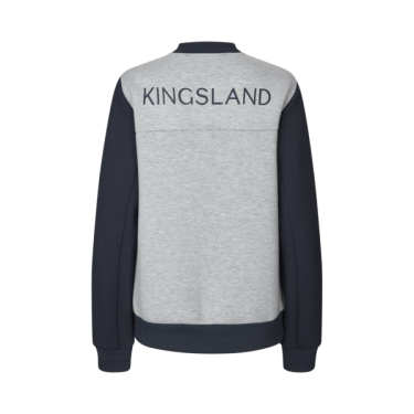 Bomber Kingsland KLNoa unisex Licht gemêleerd grijs