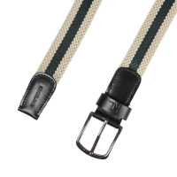 Gevlochten Kingsland KLNatasha riem Groene junikever