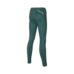 Pantalon Kingsland KLKaya fond intégral femme aux morphologies en H Green june bug Vert
