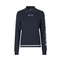 Polo Kingsland KLNalin gebreide mesh dames Marine Marineblauw